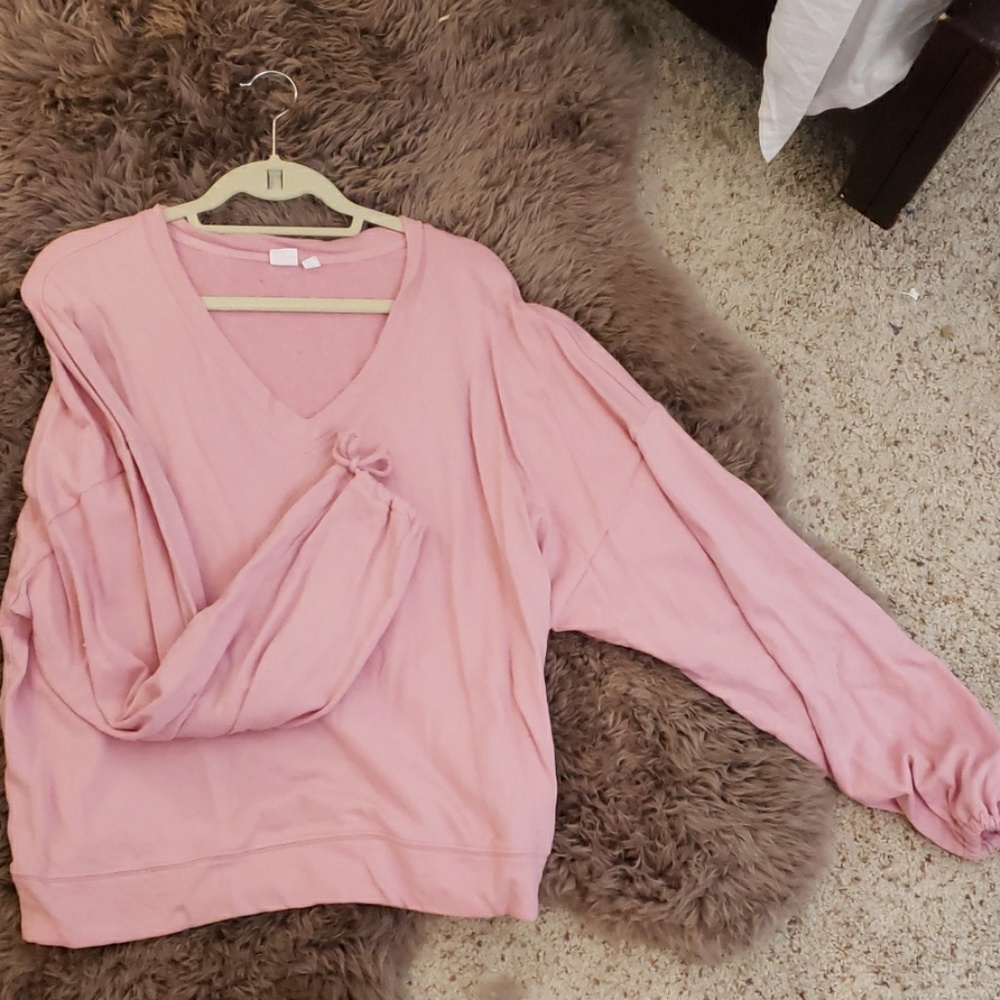 Pink sweatshirt